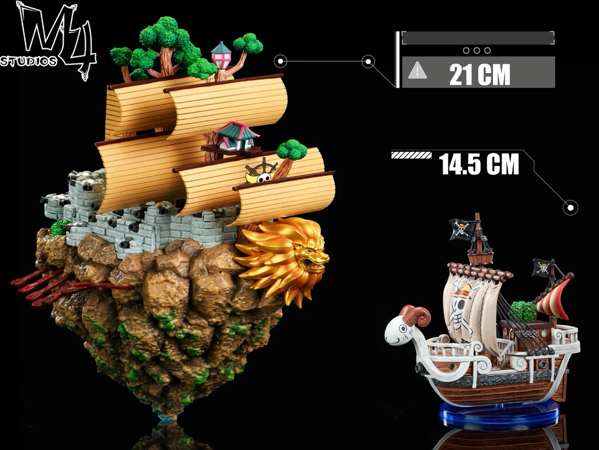 Island Ship – ONE PIECE Resin Statue – M4 Studio