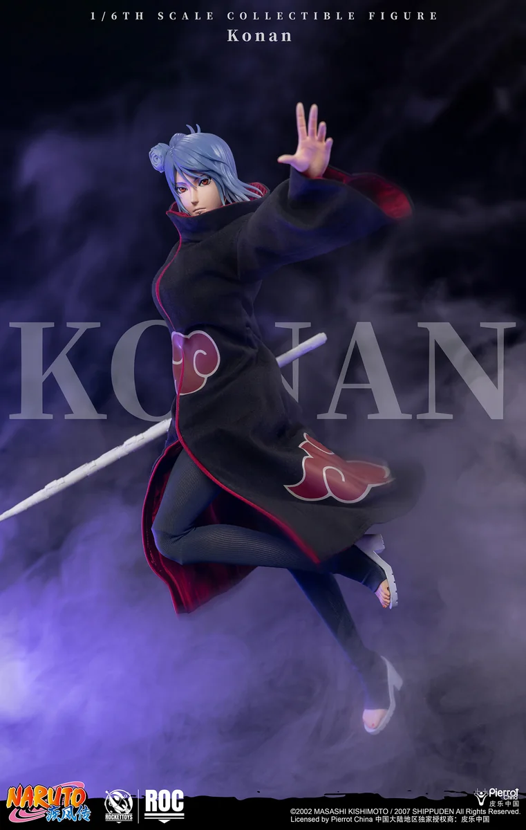 ROCKETTOYS – Konan (Naruto Shippuden) ROC-023 1/6 Scale Action Figure - Image 4
