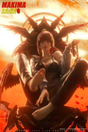 Chainsaw Man – Makima Throne Version 1/4 Scale Statue – TY Studio