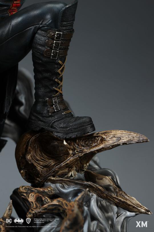 DC Dark Nights: Death Metal Robin King 1/4 Scale Statue – XM Studios Limited Edition Dark Multiverse Collectible - Image 11