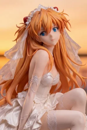 Alternative view of Asuka Langley Soryu Wedding (EVA) Neon Genesis Evangelion 1/6 Scale Resin Statue – ZM Studio