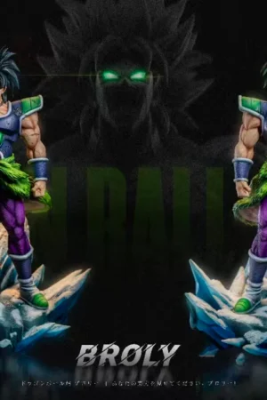 Alternative view of Keepreal Studio – Broly Dragon Ball Premium Resin Statue (1/6 & 1/4 Scale)
