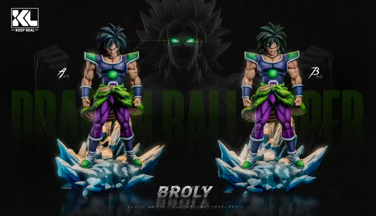 Keepreal Studio – Broly Dragon Ball Premium Resin Statue (1/6 & 1/4 Scale) - Image 2
