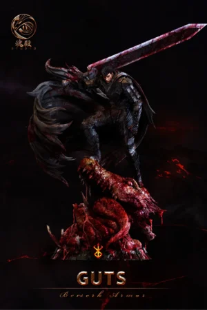 Berserk – Guts “Black Swordsman” Statue – HunDian Studio