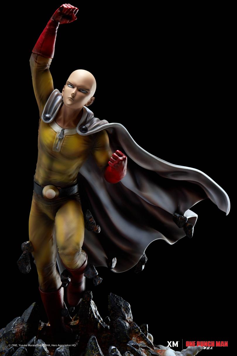 One Punch Man Saitama 1/4 Scale Statue – XM Studios Limited Edition Premium Collectible Diorama - Image 7