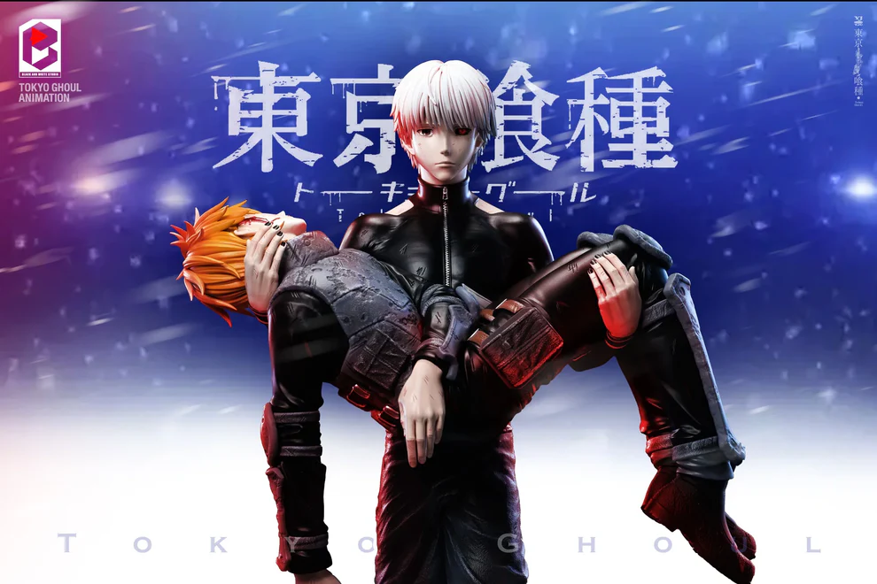 Tokyo Ghoul – Ken Kaneki & Hideyoshi Nagachika “Final Scene” 1/6 Scale Statue – BW Studio Limited Edition Diorama - Image 2