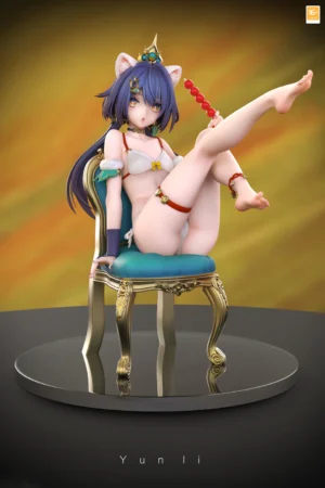 Alternative view of Honkai: Star Rail – Yunli Cat Princess GK Statue 1/4 & 1/7 Scale – LoveHolic Studio Limited Edition