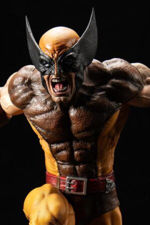 Alternative view of Marvel -Wolverine (Brown Suit Version) 1/4 Scale Statue – XM Studio