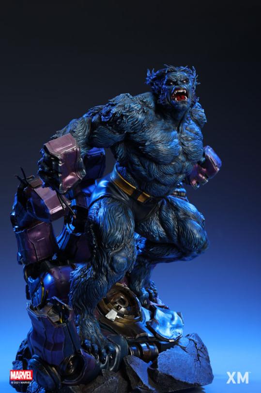 Marvel Beast 1/4 Scale Statue – XM Studios X-Men Limited Edition Premium Collectible Diorama - Image 10