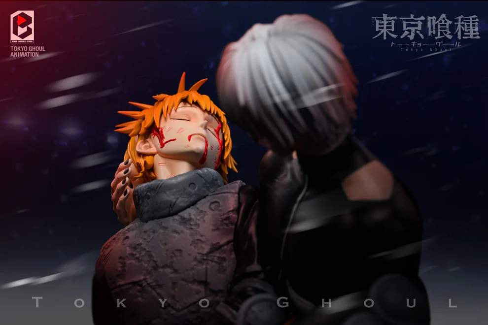 Tokyo Ghoul – Ken Kaneki & Hideyoshi Nagachika “Final Scene” 1/6 Scale Statue – BW Studio Limited Edition Diorama - Image 5