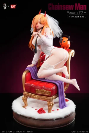 ZAO NIE & ZAO HUA Studio - Chainsaw Man "Flower Marriage" Power 1/4 Scale Statue