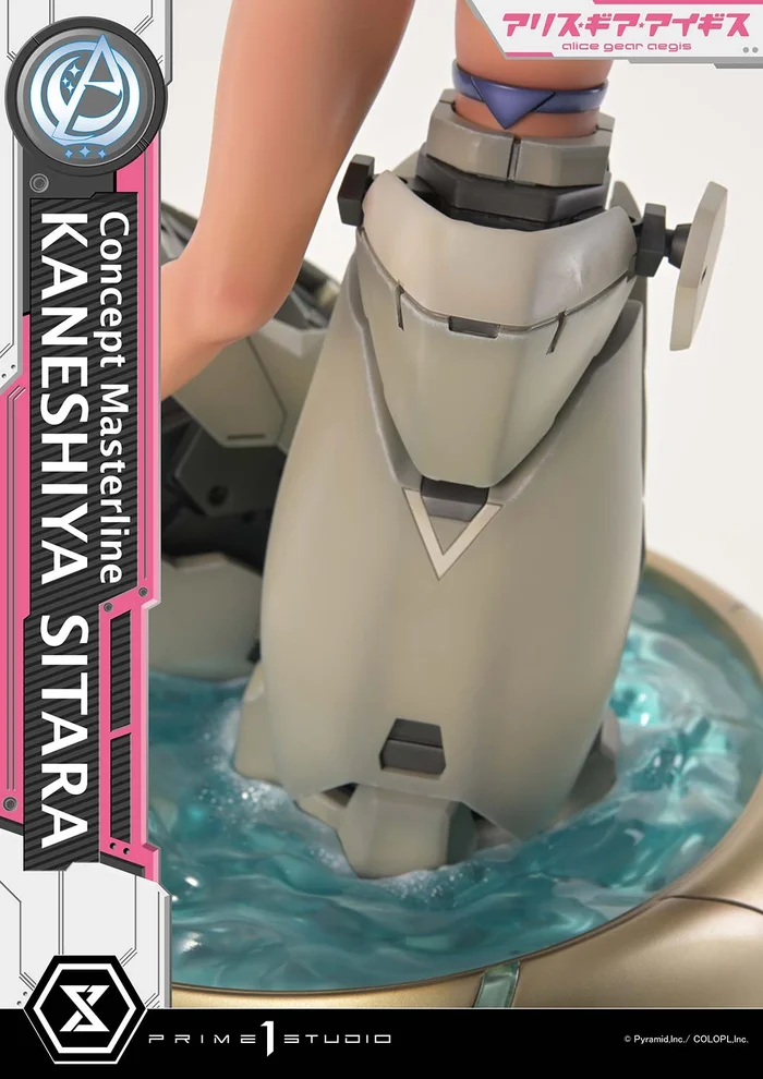 Prime 1 Studio – Concept Masterline Sitara Kaneshiya (Swimsuit Ver.) Alice Gear Aegis 1/5 Scale Polystone Statue - Image 26