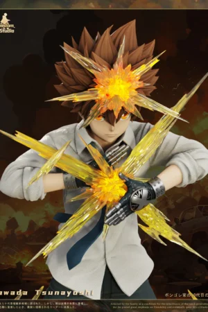 Alternative view of Katekyo Hitman Reborn! – Tsunayoshi Sawada “Hyper Dying Will Mode” 1/6 Scale Statue – Freedom Studio LED Edition