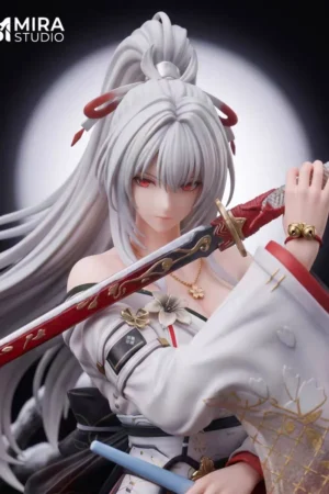 Alternative view of Hiyuki Wuthering Waves 1/6 Scale TOPGK Statue - Mira Studio