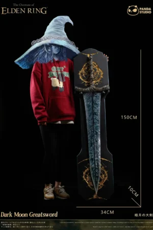 Elden Ring Dark Moon Greatsword 1/1 Life-Size TOPGK Statue 2.0 - Panda Studio