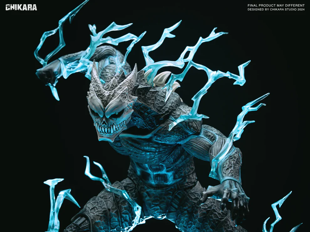 Kaiju No. 8 – Kafka Hibino Kaiju Form LED Statue 1/6 & 1/4 Scale – Chikara Studio - Image 4