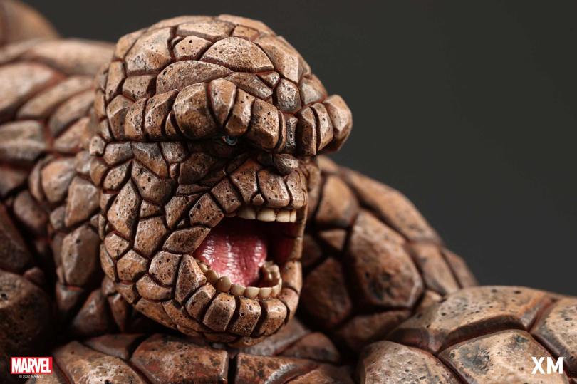Marvel Fantastic Four The Thing 1/4 Scale Statue – XM Studios Limited Edition Premium Collectible Diorama - Image 10