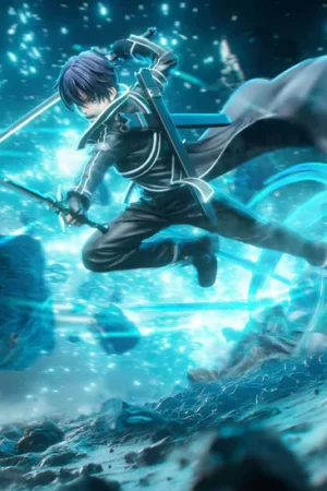 Sword Art Online – Kirito “Black Swordsman” Dual Blade Battle 1/6 Scale GK Statue – X-Studio Limited Edition