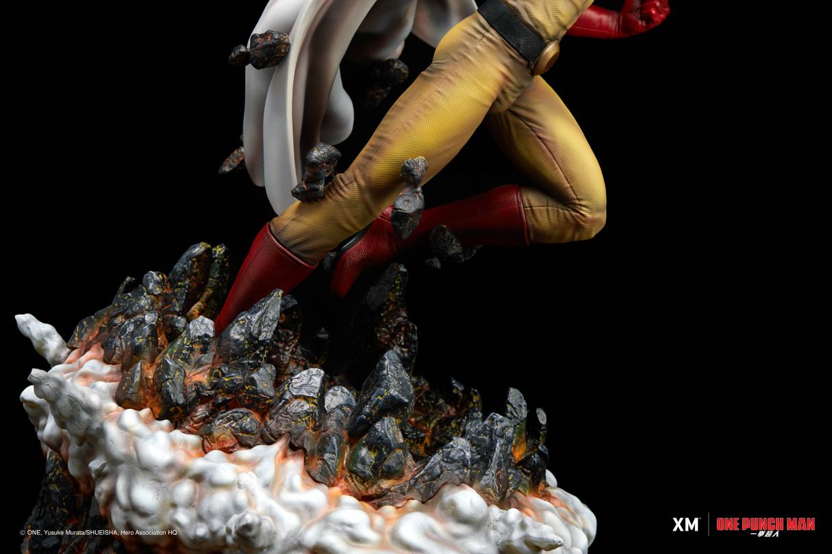 One Punch Man Saitama 1/4 Scale Statue – XM Studios Limited Edition Premium Collectible Diorama - Image 10