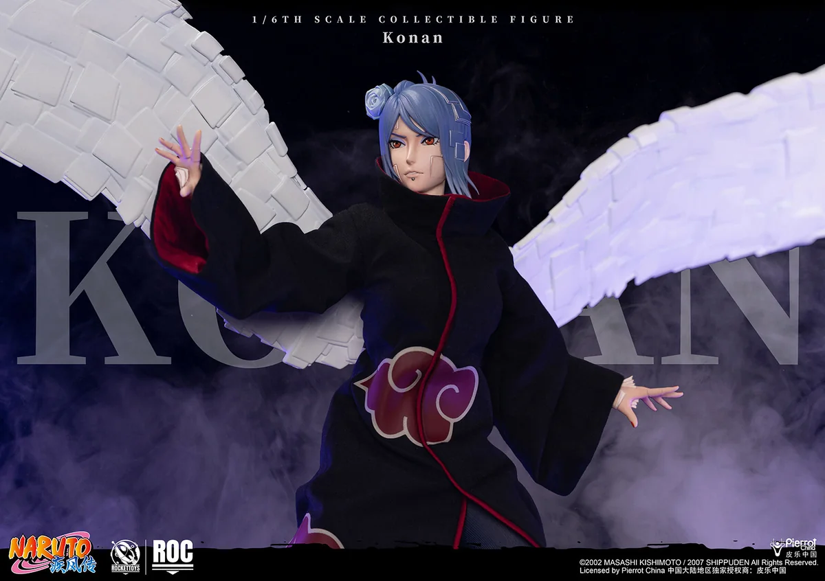 ROCKETTOYS – Konan (Naruto Shippuden) ROC-023 1/6 Scale Action Figure - Image 6