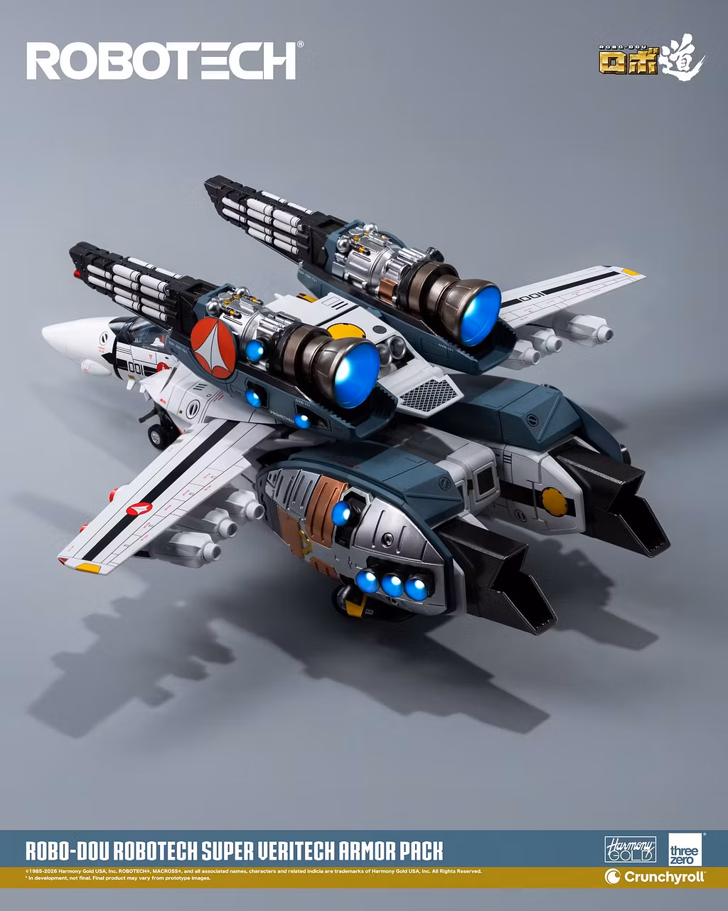 Threezero – ROBO-DOU ROBOTECH Super Veritech Armor Pack Licensed Add-on Armor Set for Veritech Figures - Image 3
