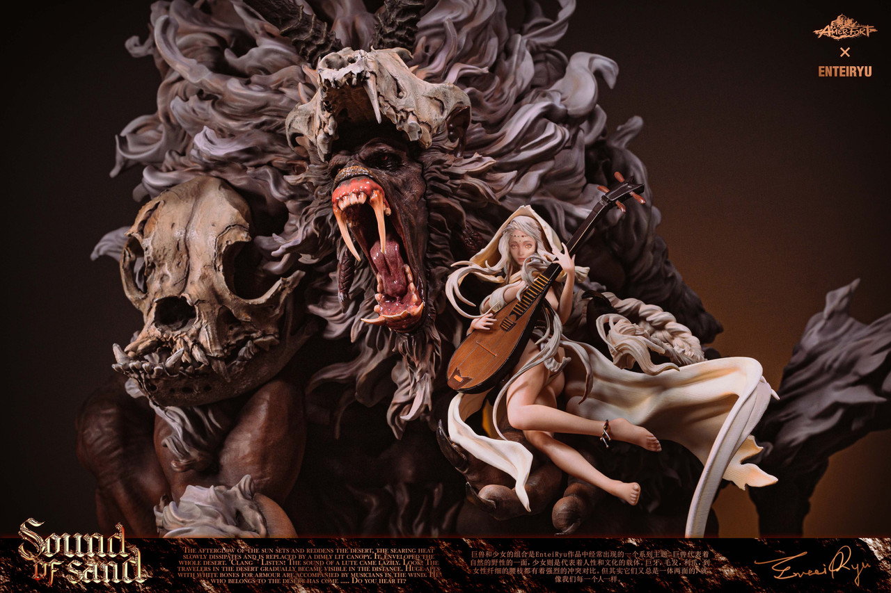 Sound of Sand Art Statue – PIJI STUDIO × Entei Ryu - Image 8
