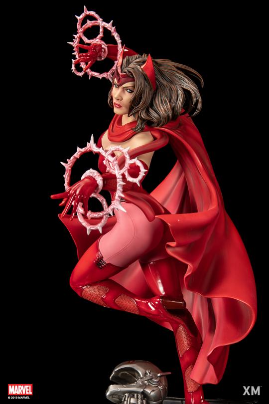 Marvel Scarlet Witch 1/4 Scale Statue – XM Studios Limited Edition Premium Collectible Diorama - Image 5