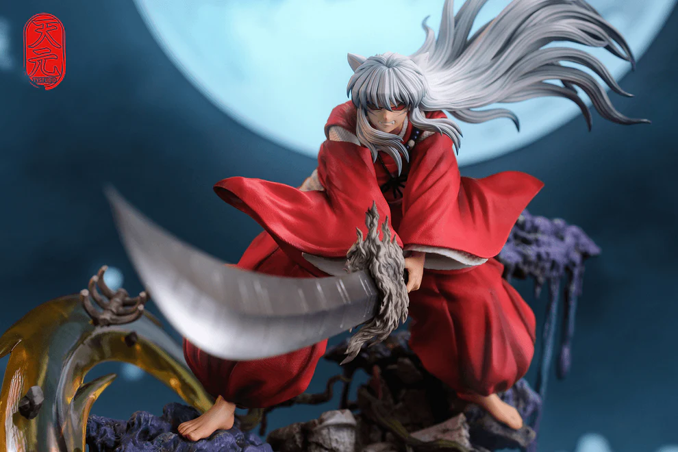 Inuyasha – Tessaiga Wind Scar 1/6 Scale Statue – TY Studio - Image 2