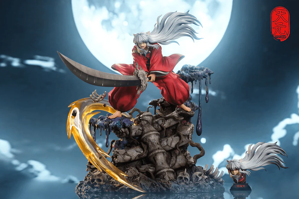Inuyasha – Tessaiga Wind Scar 1/6 Scale Statue – TY Studio