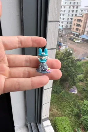 Alternative view of DuDu Studio – Froakie Pokémon Meditation Series Resin Figure