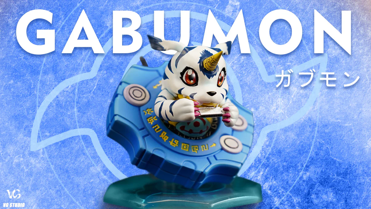 VG Studio – Gabumon Digimon Mini Resin Collectible - Image 4