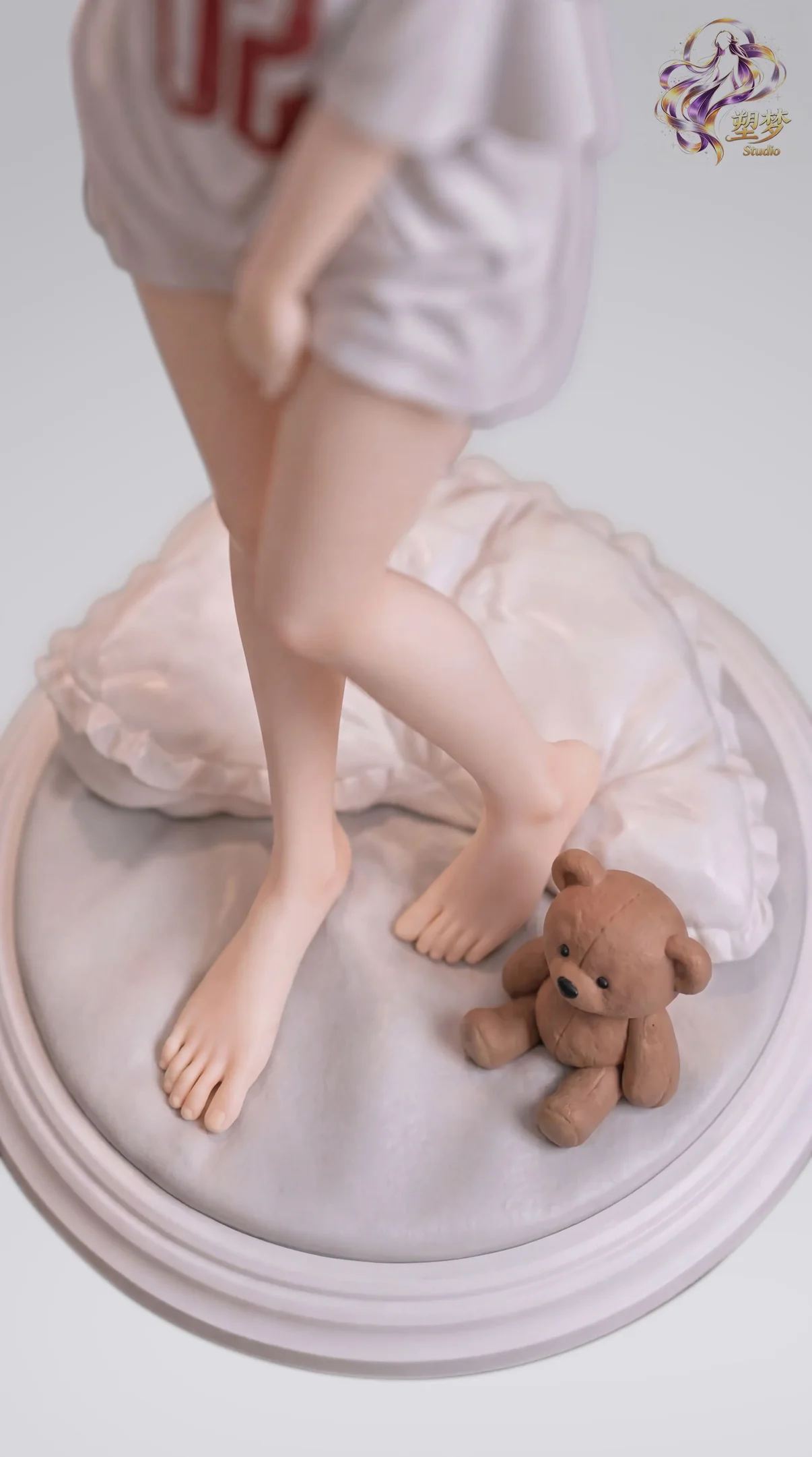 SuMeng Studio – Pajama Asuka Langley Soryu Neon Genesis Evangelion 1/6 Scale Resin Statue - Image 2