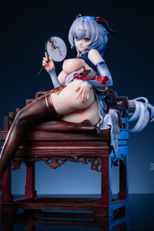 Alternative view of Genshin Impact – Ganyu 1/4 Scale Statue EX B Ultimate Edition (A+C Dual Version Set) – ESS Studio Premium Collectible