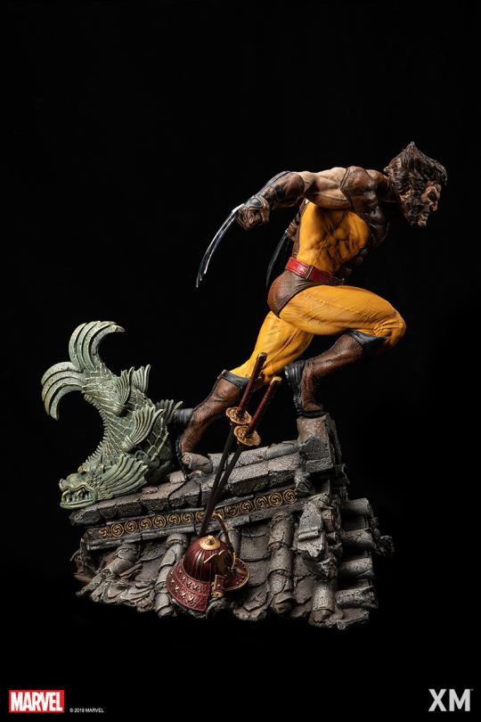 Marvel -Wolverine (Brown Suit Version) 1/4 Scale Statue – XM Studio - Image 4