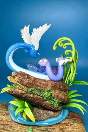 Alternative view of Xing Luo Bao Hui She Studio – Dragonair Ecological Scene Pokémon | 1/20 Scale Resin Diorama