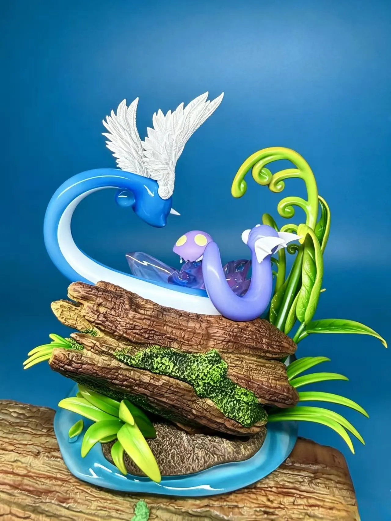 Xing Luo Bao Hui She Studio – Dragonair Ecological Scene Pokémon | 1/20 Scale Resin Diorama - Image 2