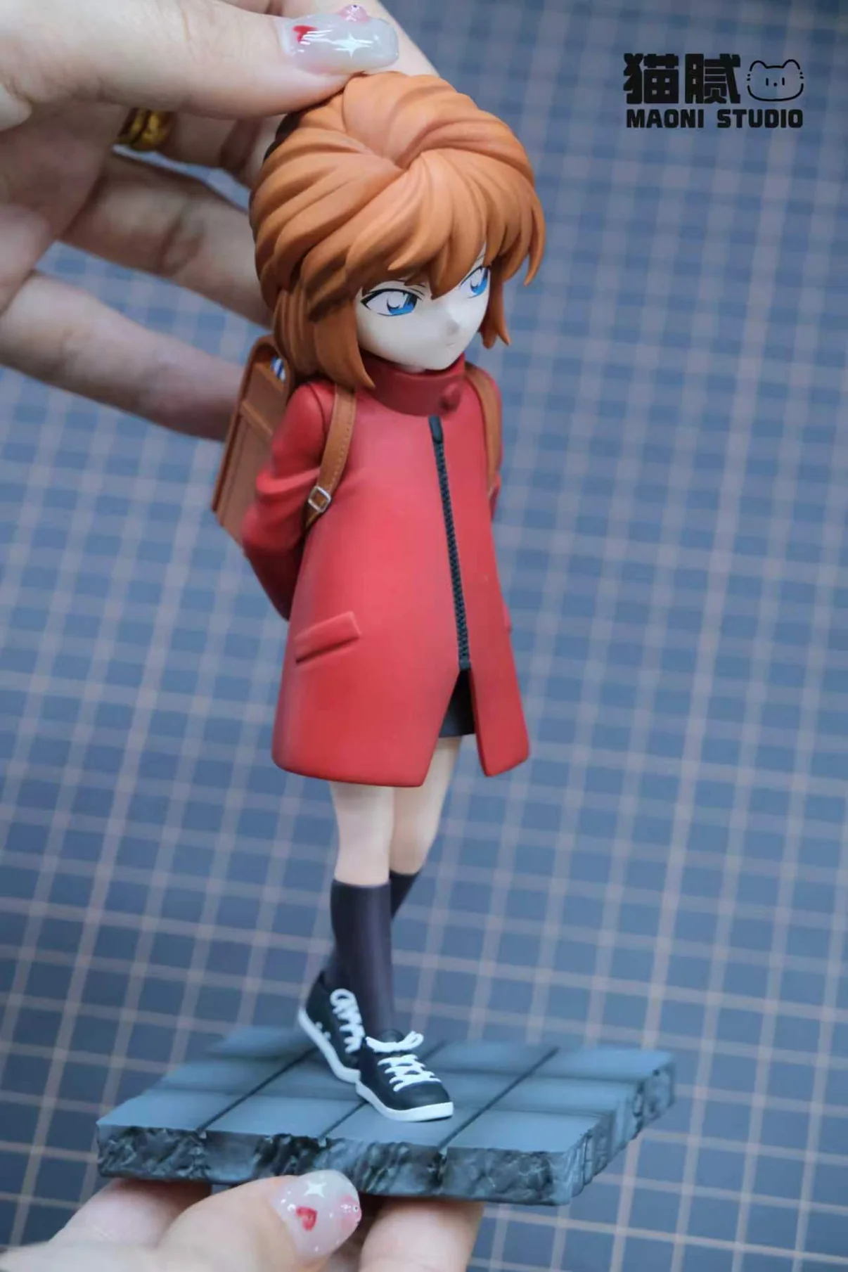 Maoni Studio – Little Red Riding Hood Ai Haibara Detective Conan 1/6 Scale Resin Statue - Image 3