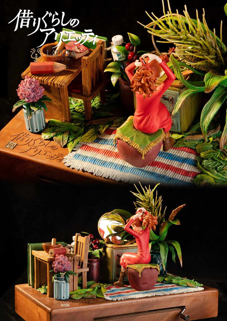 The Secret World of Arrietty – Arrietty Diorama Statue – Laputa Studio - Image 8