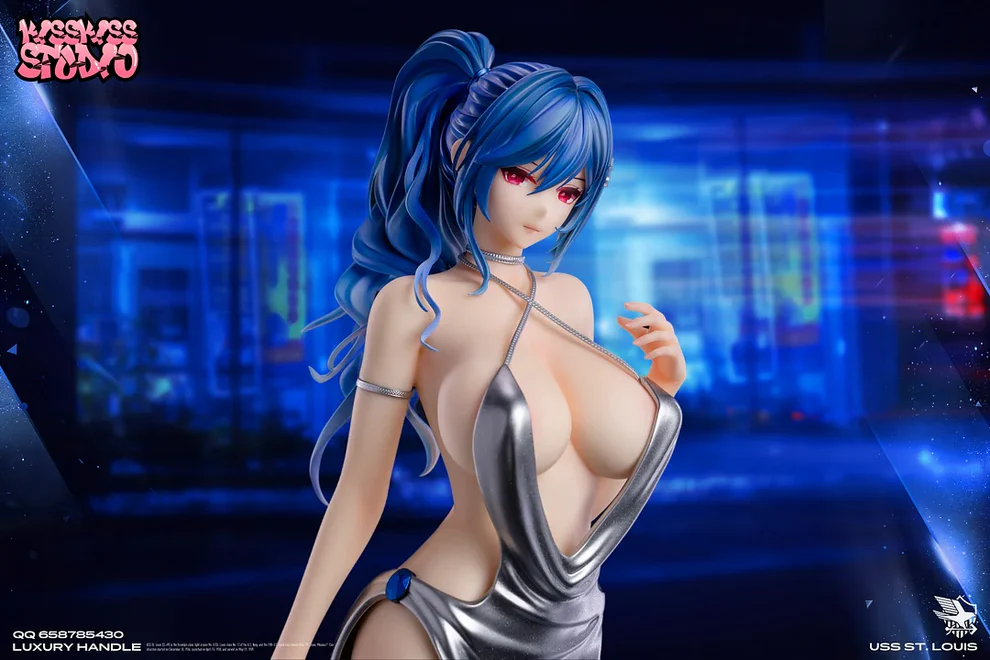 Azur Lane – St. Louis Evening Gown Ver. 1/4 Scale GK Statue – KissKiss Studio - Image 8