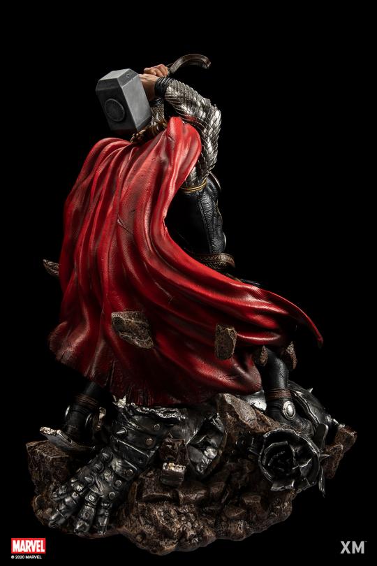 Marvel Modern Thor 1/4 Scale Premium Statue – XM Studios Limited Edition Collectible Diorama - Image 8