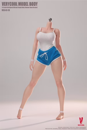 Alternative view of VERYCOOL - Body No.3 Full Figured 16 Silicone Female Body VCD-03-1A VCD-03-1B PRE ORDER