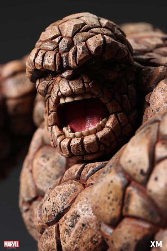 Marvel Fantastic Four The Thing 1/4 Scale Statue – XM Studios Limited Edition Premium Collectible Diorama - Image 9