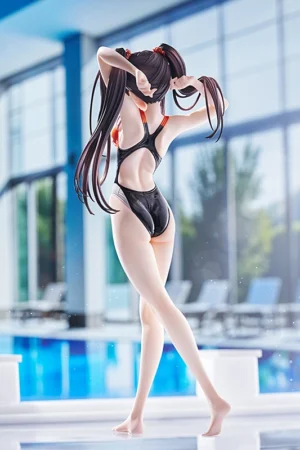 Alternative view of AMAKUNI Swimsuit Silhouette Date A Live Kurumi Tokisaki Competition Swimsuit Ver. 17 Figure
