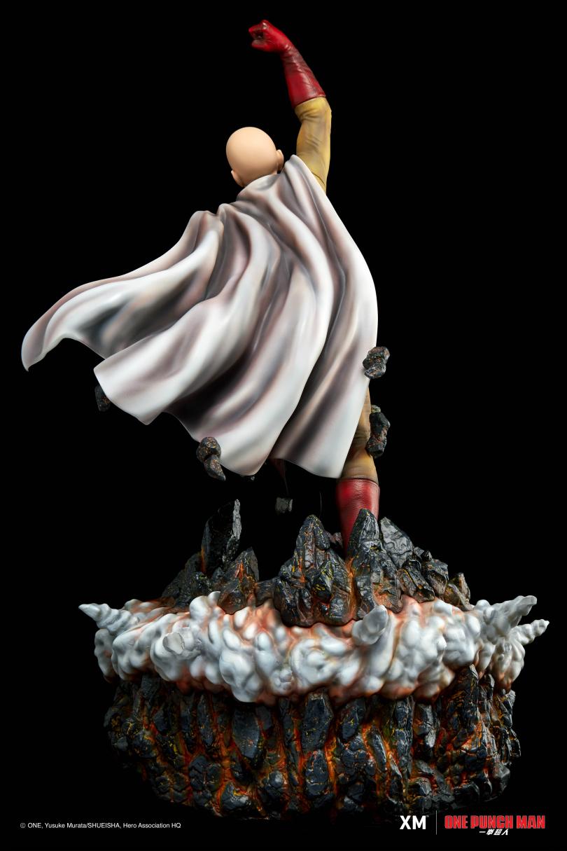 One Punch Man Saitama 1/4 Scale Statue – XM Studios Limited Edition Premium Collectible Diorama - Image 12