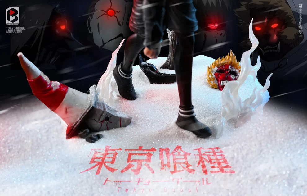 Tokyo Ghoul – Ken Kaneki & Hideyoshi Nagachika “Final Scene” 1/6 Scale Statue – BW Studio Limited Edition Diorama - Image 8