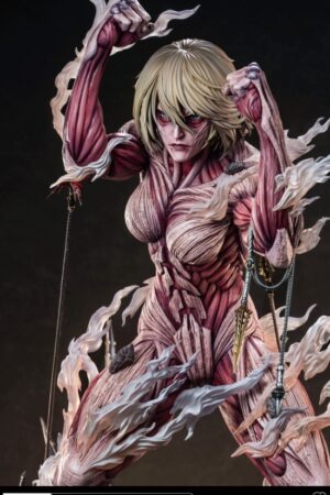 Alternative view of Attack on Titan – Female Titan Resonance Statue “Diamond and Rose” – Hertz Studio