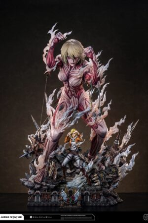 Attack on Titan – Female Titan Resonance Statue “Diamond and Rose” – Hertz Studio