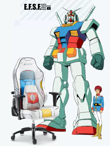 AutoFull - Gundam Collaboration Gaming Ergonomic Chair