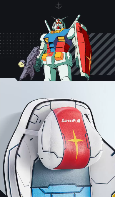 AutoFull - Gundam Collaboration Gaming Ergonomic Chair
