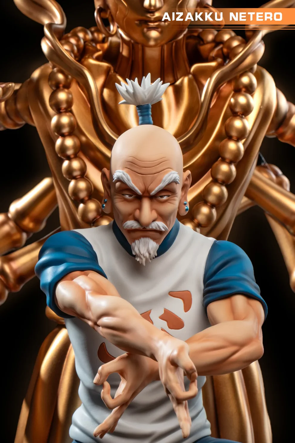Hunter × Hunter – Isaac Netero Hyakushiki Kannon Statue 1/6 & 1/4 Scale – YU Studio - Image 4